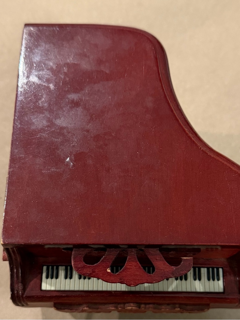 Miniature Grand Piano for Dollhouse or Accent Piece